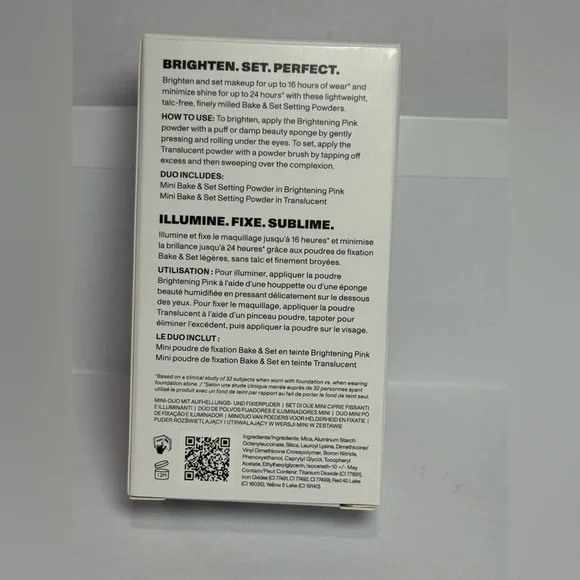 Morphe Totally Set Mini Brighten & Set Powder Duo NEW - Picture 4 of 6